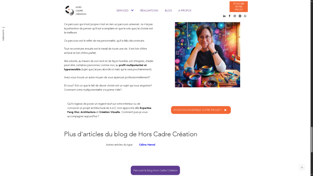 Fin d'article de blog sans publicité