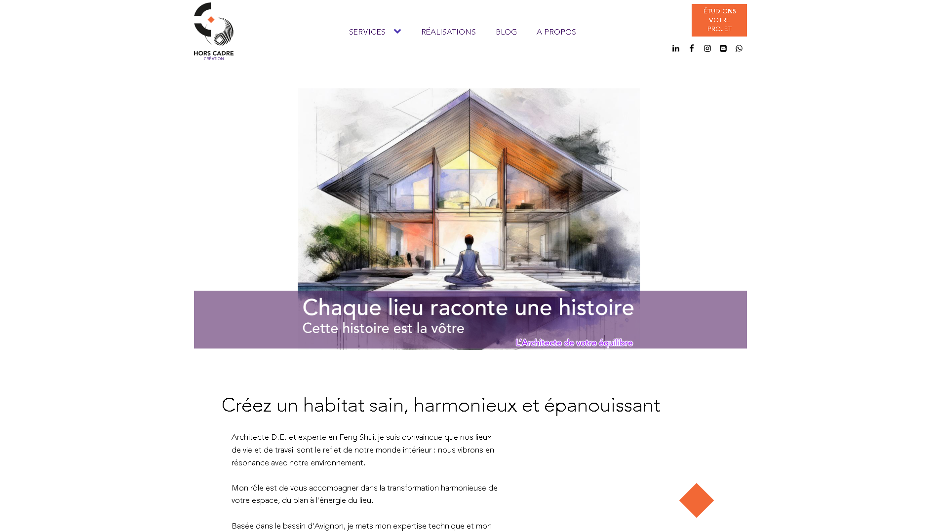 Horscadre Création desktop