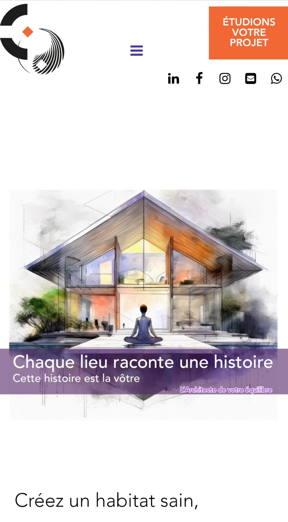 Horscadre Création mobile
